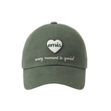 EMIS 2610 HEART WAPPEN BALL CAP-KHAKI