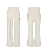PAIN OR PLEASURE 2608 RUBY HOOK LAYERED PANTS CREAM