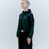 REST & RECREATION 2412 POLYESTER WINDBREAKER JACKET_BLACK