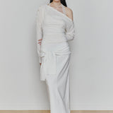PAIN OR PLEASURE 2608 JENNIE BUTTONED TOP (SS ver.) IVORY