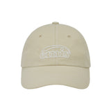 EMIS 2605 WHITE STITCH BALL CAP-LIGHT BEIGE