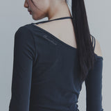 PAIN OR PLEASURE 2605 RUBY HOOK LONG SLEEVE CHARCOAL