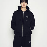 ADLV 2601 字母边框描边连帽外套