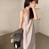 KOREAN COLLECTION 2504 法式吊带连衣裙