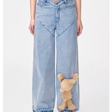 13DE MARZO | 2510 Bear Heart Shape Waist Jeans