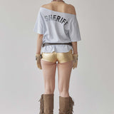 SCULPTOR 2511 Bed To Go Pintuck Pants Pink Stripe