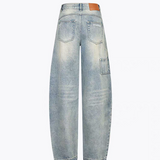 ANN ANDELMAN 2512 水洗牛仔气球裤