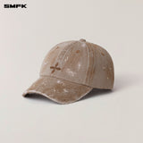 SMFK 2409 狂野大陆手工牛仔棒球帽 荒野棕