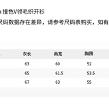 ANN ANDELMAN 2510 撞色V领毛织开衫