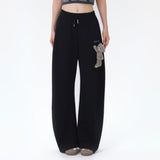 13DE MARZO | 2509 Casual Bear Blade Sweatpants Black