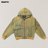 SMFK 2509 神殿花园牛仔阔身外套