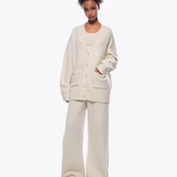 ANN ANDELMAN 2512 肌理感毛织开衫外套