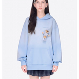 13DE MARZO | 2602 Rainy Day Hoodie Blue