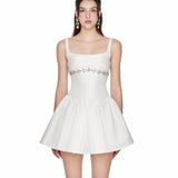 JUBIN 2507 Aurora Dress (white)