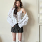 VIA PITTI 2410 高级感提花衬衫 奶油白