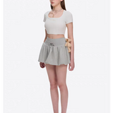 13DE MARZO | 2506 Doozoo Bud Skirt Grey