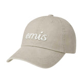 EMIS 2601 VINTAGE PIGMENT BALL CAP-BEIGE