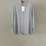 KOREAN COLLECTION 2509 纯色宽松通勤衬衫