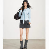 MacyMccoy 2510 披肩针织两件套 蓝