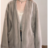 VIA PITTI 2601 渐变环保皮草毛绒外套