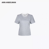 ANN ANDELMAN 2512 Logo领圆领短袖