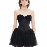 JUBIN 2511 BABY DRESS (BLACK)