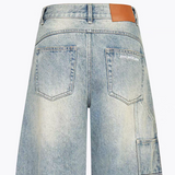 ANN ANDELMAN 2512 水洗牛仔气球裤