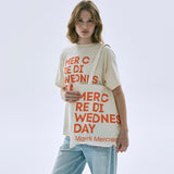 MARDI MERCREDI 2601 CANVAS BAG FLOWER DU MERCREDI_CREAM ORANGE