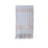 MARDI MERCREDI 2511 WOOL MUFFLER CHECK BLUE
