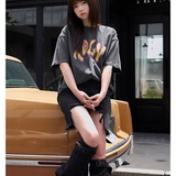 ADLV 2510 复古美式印花短袖
