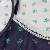 KOREAN COLLECTION 2504 百搭碎花吊带背心