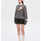 13DE MARZO | 2509 Wearable Bear Sweater Grey