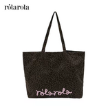 ROLAROLA 2607 LEOPARD PRINT BAG