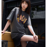ADLV 2510 复古美式印花短袖
