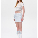 13DE MARZO | 2507 Bear Lacy Tight Short White