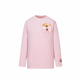 13DE MARZO | 2510 RONRON Bear Ribbon Sweatshirt Pink