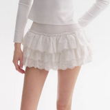 Kroche 2602 蕾丝花边蓬蓬蛋糕裙