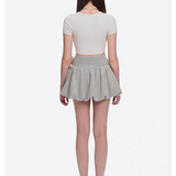 13DE MARZO | 2506 Doozoo Bud Skirt Grey