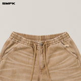 SMFK 2509 野性起源手工塔型运动工装裤 牛仔棕