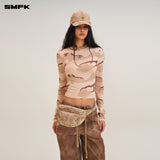 SMFK 2409 狂野大陆手工牛仔棒球帽 荒野棕