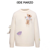 13DE MARZO | 2509 Wearable Bear Sweater White