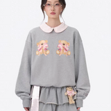13DE MARZO | 2510 RONRON Bear Ruffle Skort Grey
