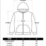 ADLV 2509 AC熊拉链连帽卫衣 米灰