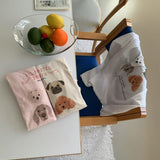 KOREAN COLLECTION 2504 卡通狗狗印花长袖
