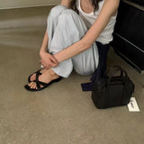 KOREAN COLLECTION 2509 松紧腰垂感休闲裤