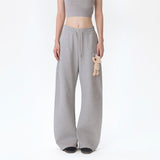 13DE MARZO | 2509 Casual Bear Blade Sweatpants Grey