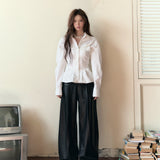 VIA PITTI 2410 高级感提花衬衫 奶油白