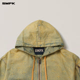 SMFK 2509 神殿花园牛仔阔身外套