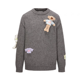 13DE MARZO | 2509 Wearable Bear Sweater Grey