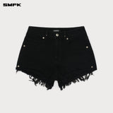 SMFK 2508 野路牛仔短裤 荒野黑